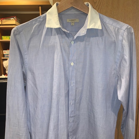 burberry mens dress shirt